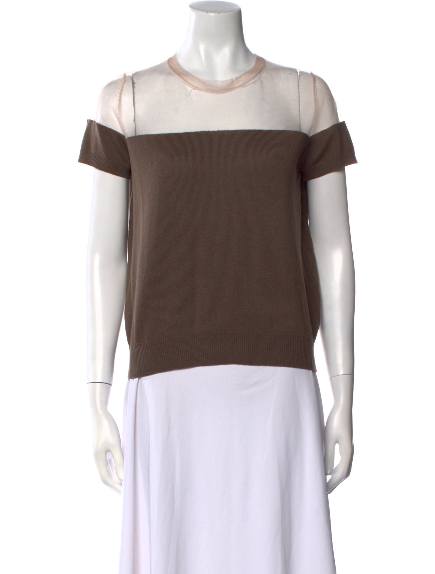 Marc Jacobs Wool Crew Neck T-Shirt